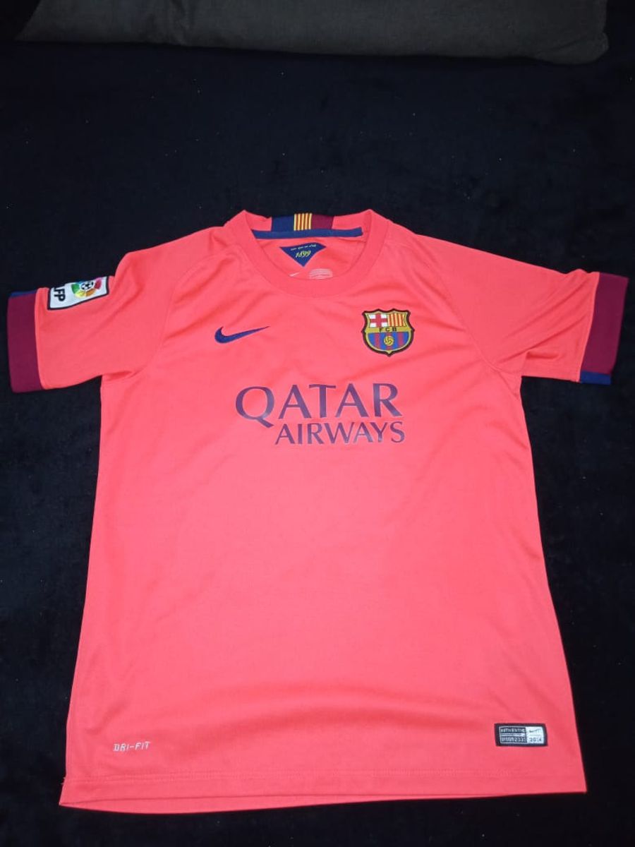 camiseta barcelona salmao