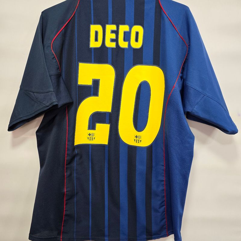 レア 04/05 NIKE FC Barcelona DECO ユニフォーム Camisa Barcelona Away 04-05 Deco 20 Lfp Importada Oficial | Nike