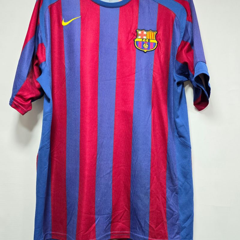 Camisa Barcelona Home 05-06 G Messi 30 Oficial | Nike Usado