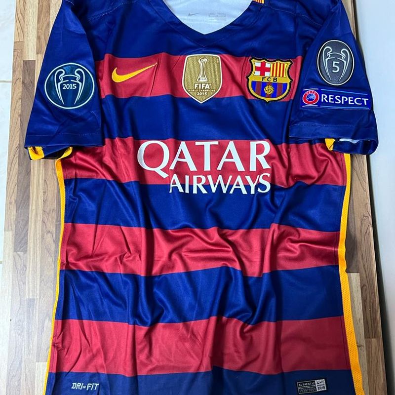 Camisa Barcelona Nike Messi #10 Champions League Ucl Player