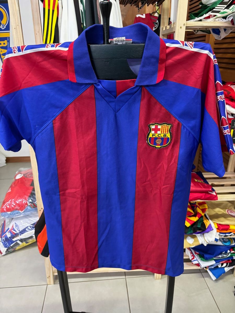 Camisa Barcelona Ronaldo Nazario 1996 | Rogers Usado 107465566