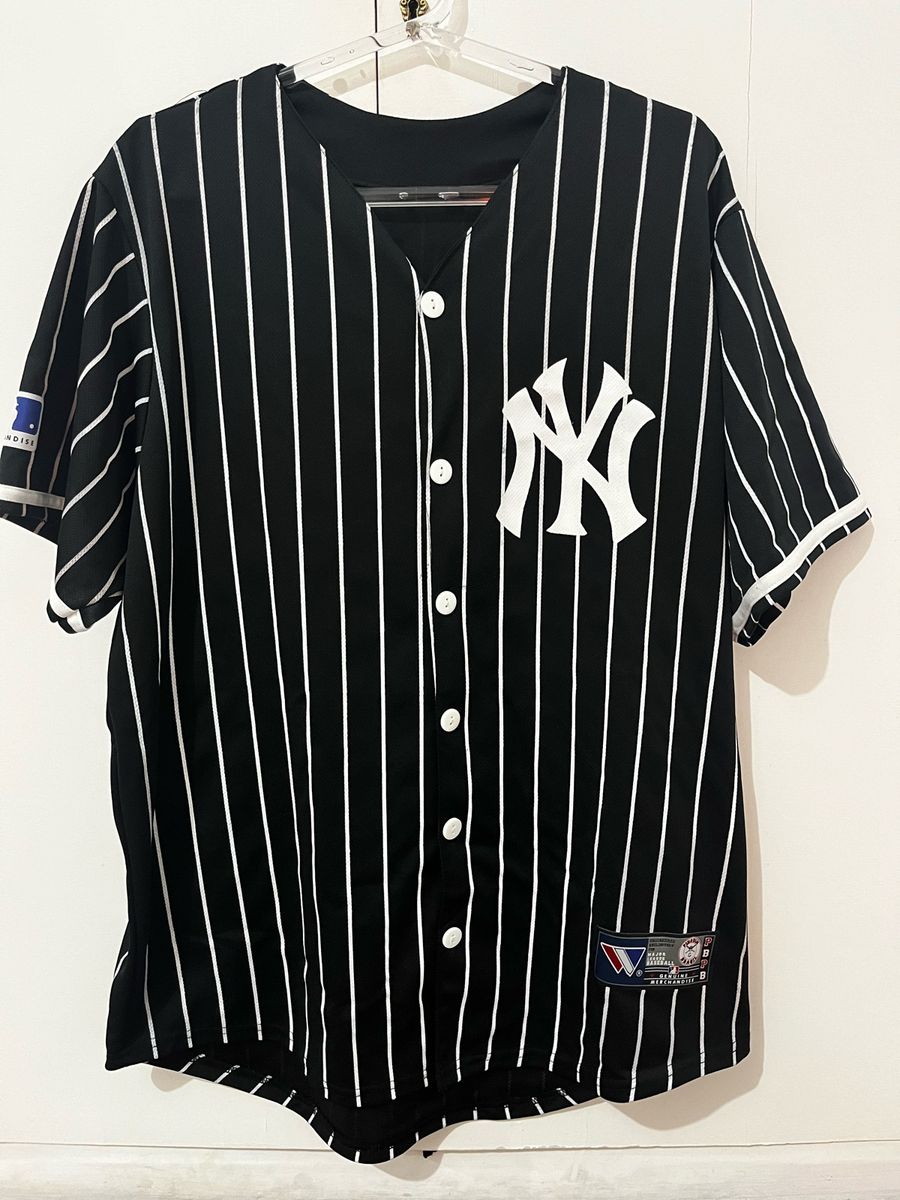 Camisa Baseball New York Yankees Preta Usado 110565386 enjoei