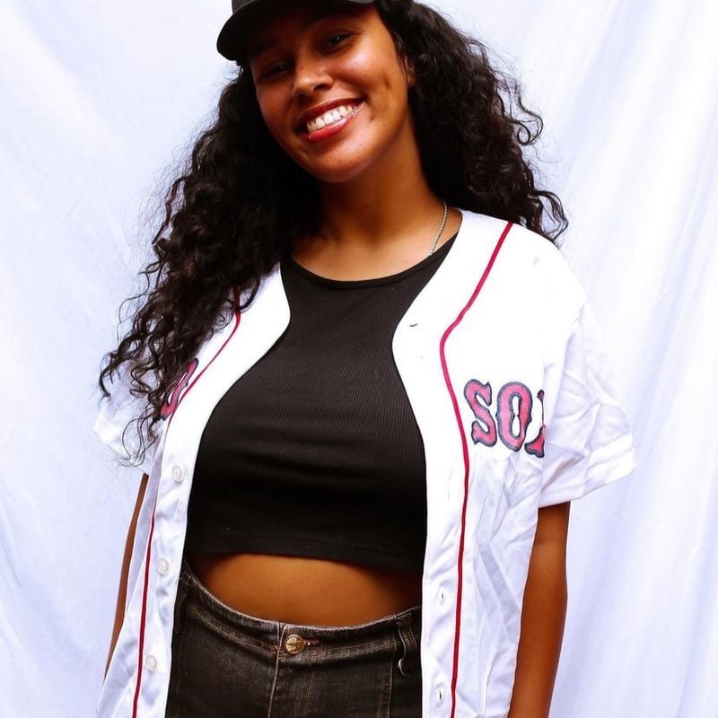 Blusa de best sale beisbol feminina