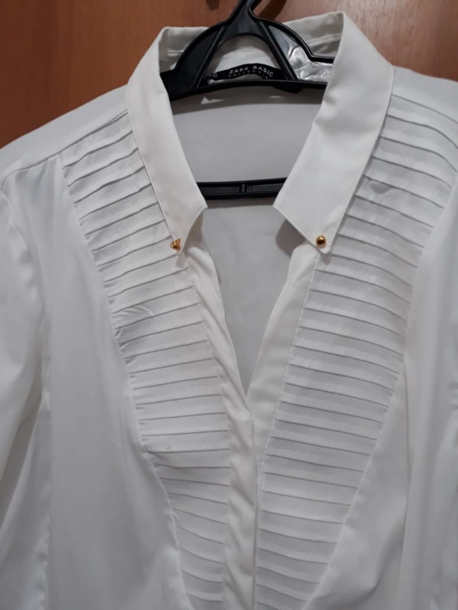camisa basica zara