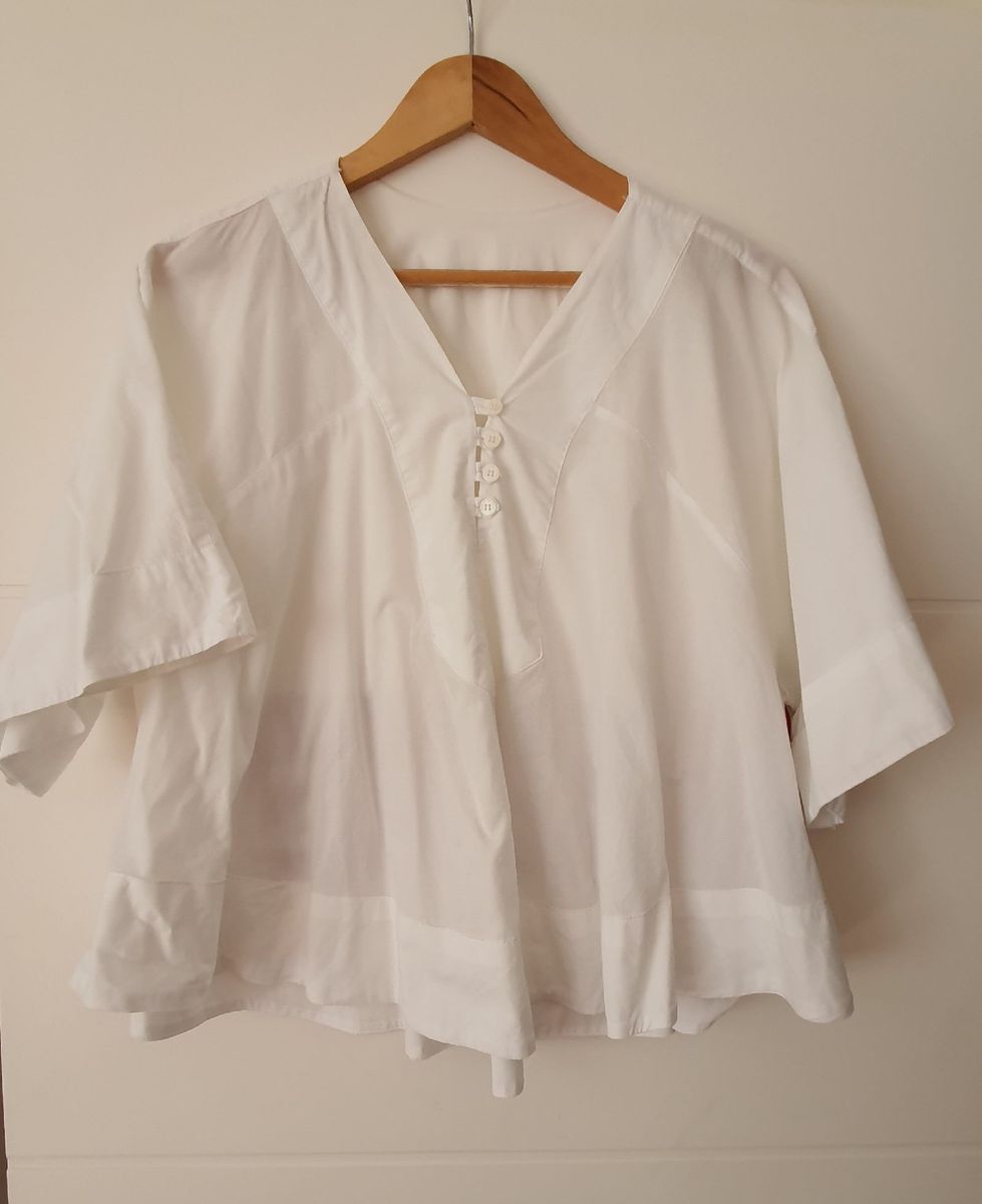 camisa bata feminina