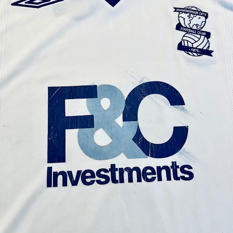Camisa Birmingham City 2007/08 Uniforme 2 Larsson #7 Premier Camisa Birmingham City 2007/08 Uniforme 2 Larsson #7 Premier