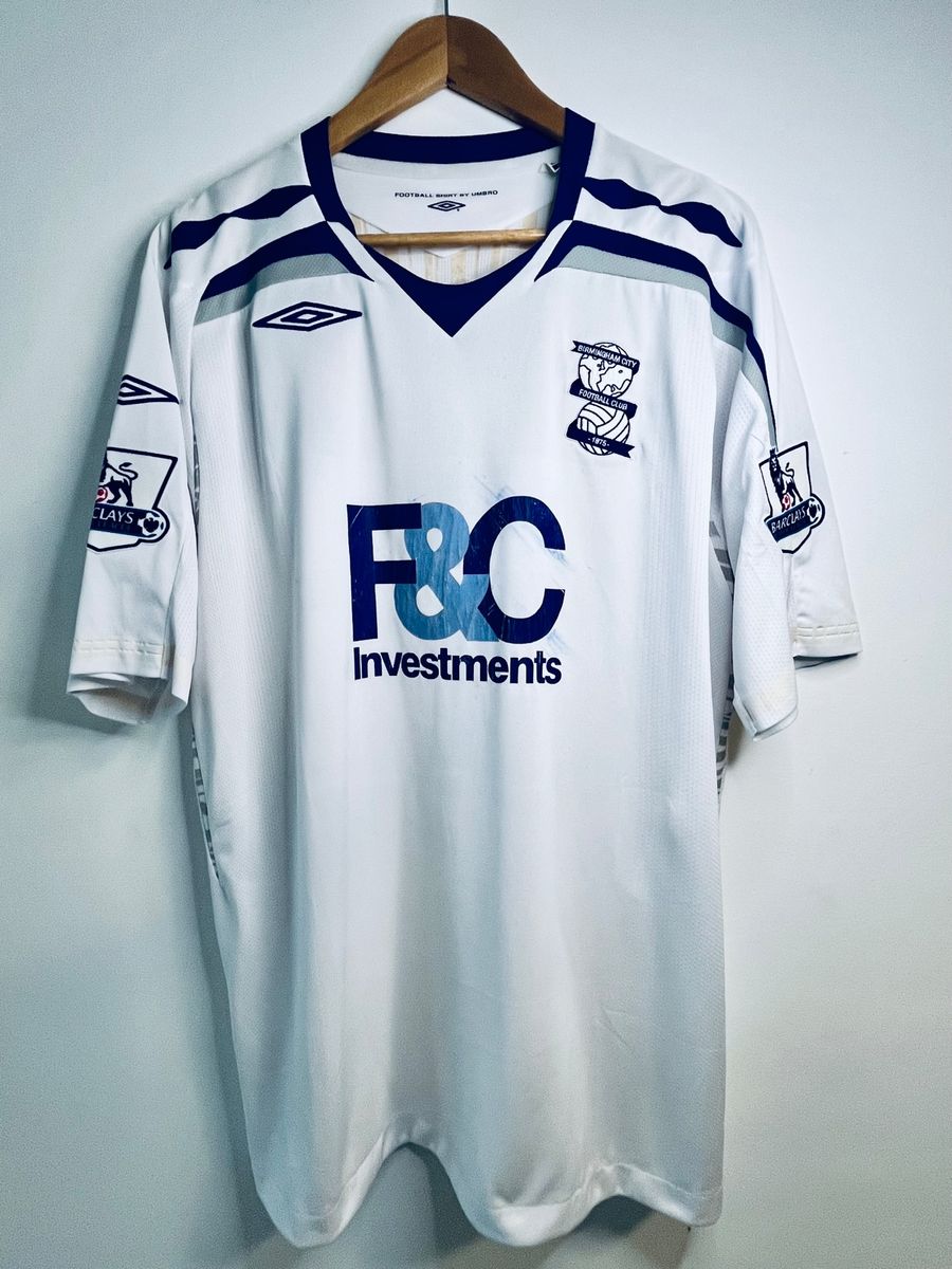 Camisa Birmingham City 2007/08 Uniforme 2 Larsson #7 Premier Camisa Birmingham City 2007/08 Uniforme 2 Larsson #7 Premier