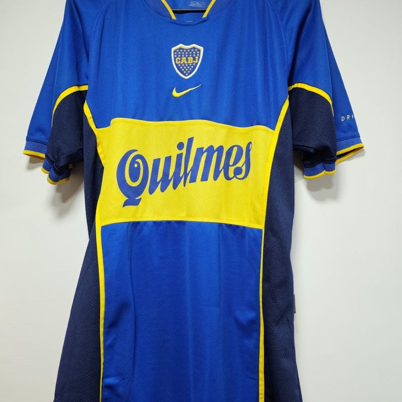 Camisa Boca Juniors Home 01-02 Roman 10 Importada Oficial | Nike