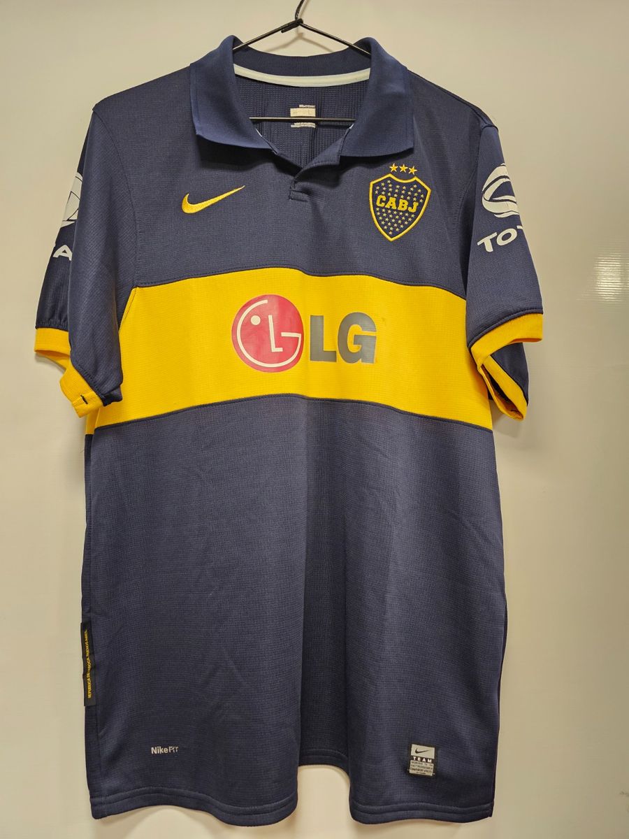 Camisa Boca Juniors Home 09-10 G Roman 10 Importada Oficial | Nike