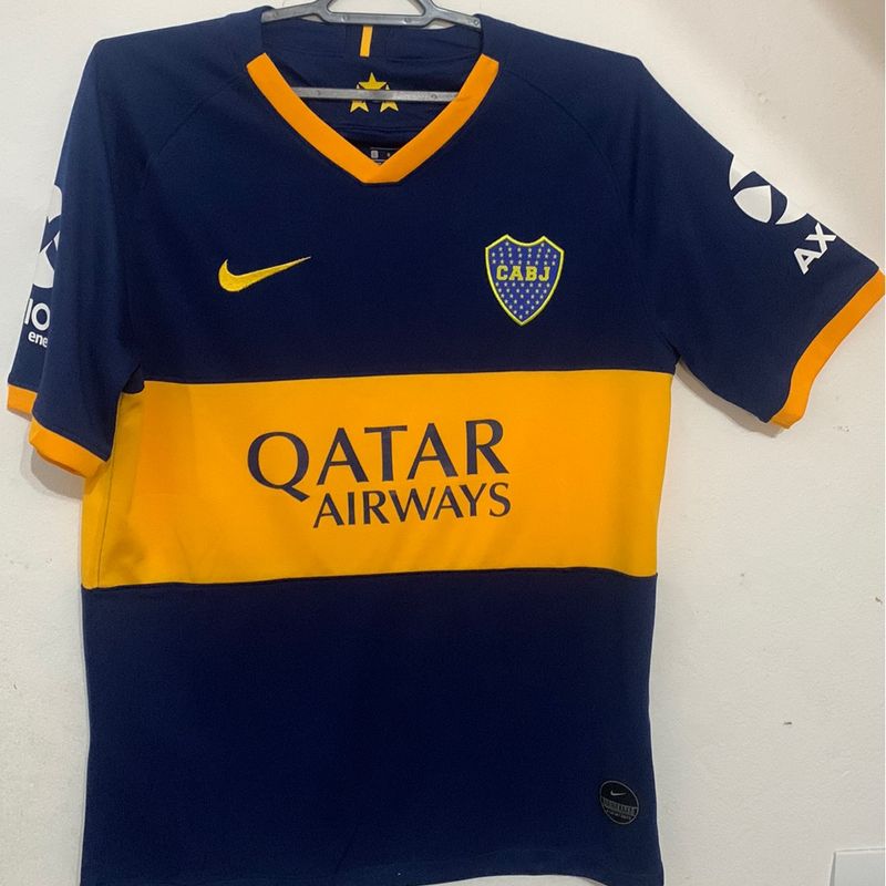 Boca Juniors Nike シャツ Qatar Airways CABJ Camisa Boca Juniors Original 18/19 Torcedor Cabj | Camiseta