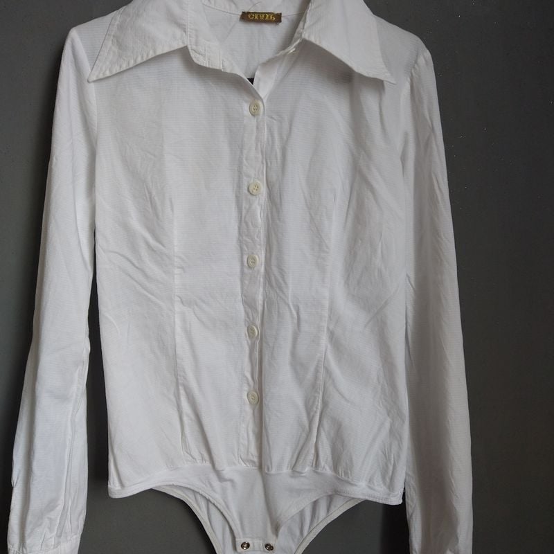 Camisa store body feminina