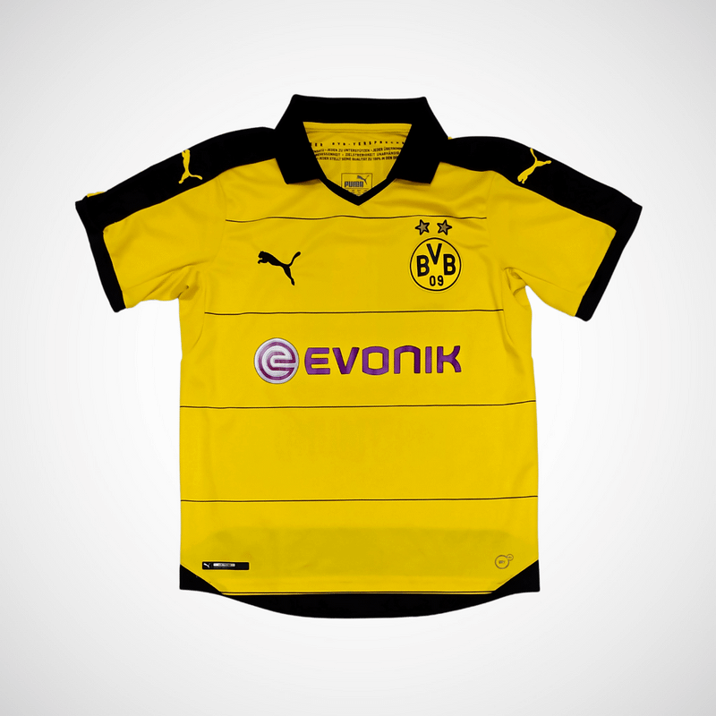 Camisa Borussia Dortmund Home 2015/16 #11 Reus Infantil | Roupa