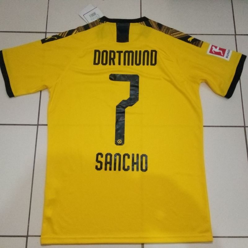 Camisa Borussia Dortmund Puma Tamanho Xl N mero 7 Sancho Nova com
