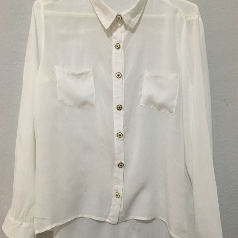 Camisa branca best sale feminina renner