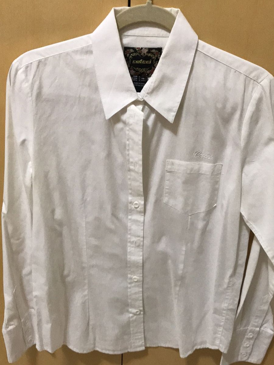 camisa branca feminina colcci