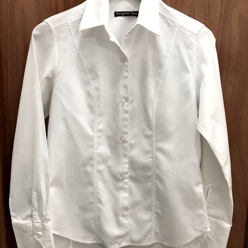 Camisa Branca de Algodão