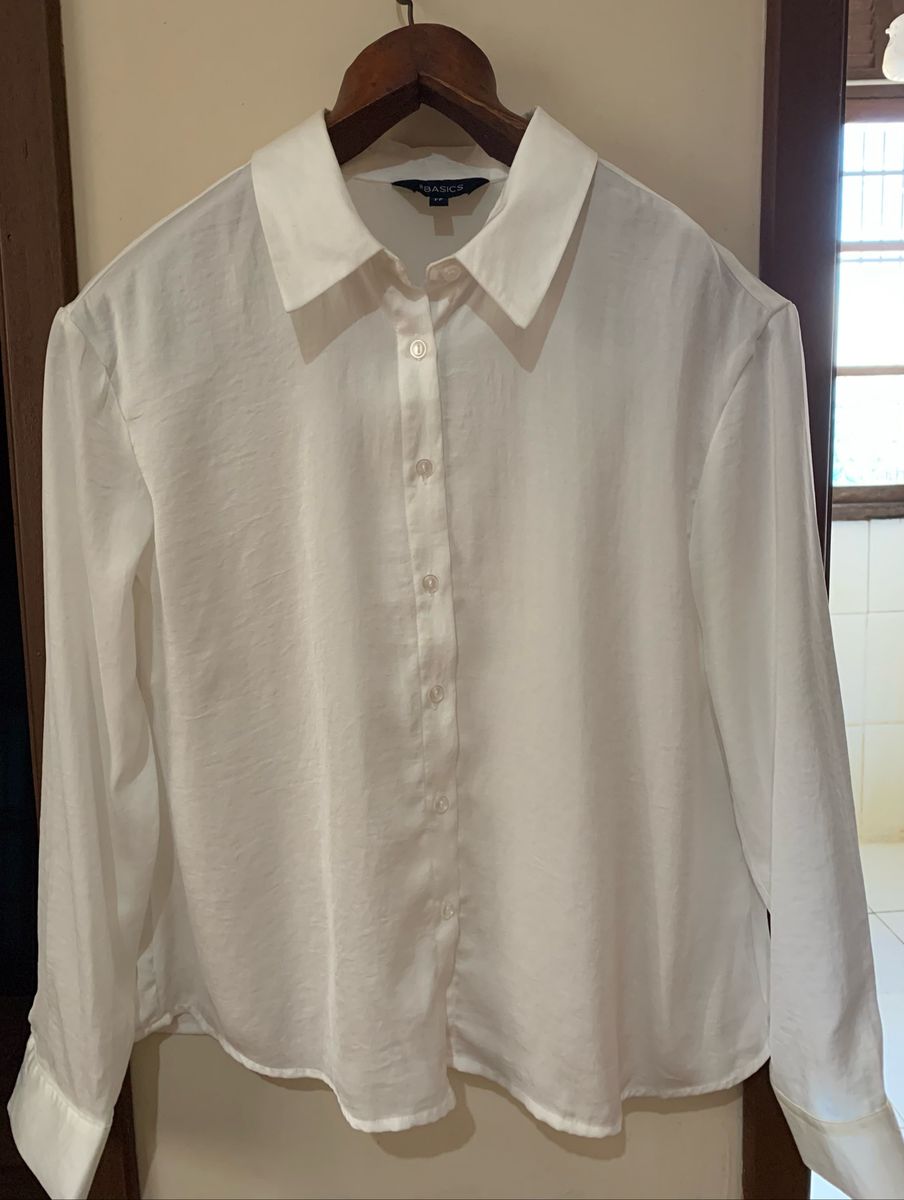Camisa Branca Feminina | Camisa Feminina C E A Usado 71882698 | enjoei