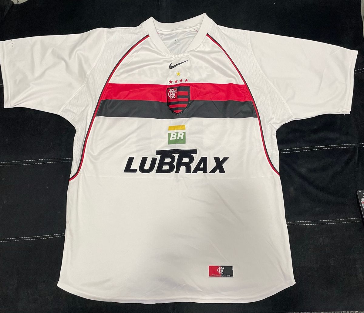 Camisa Branca Flamengo Original Nike 2001 | Camisa Masculina Nike Usado ...