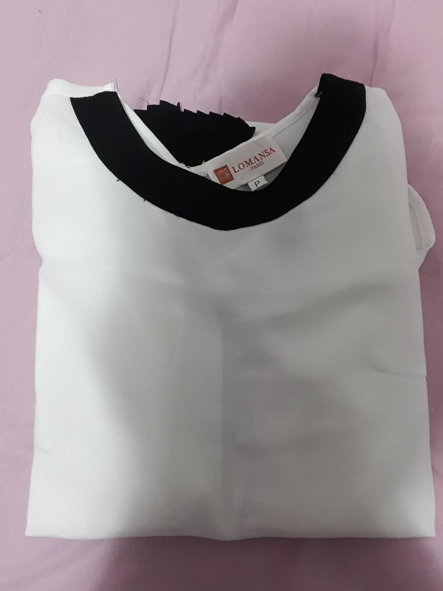 camisa branca lomanza - camisas lomanza