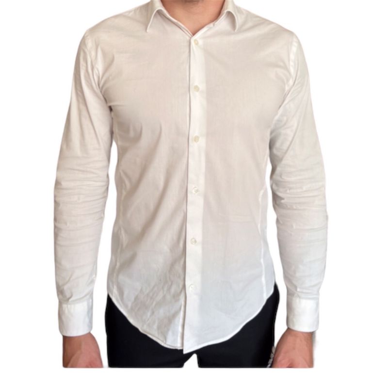 Zara camisa slim fit hot sale