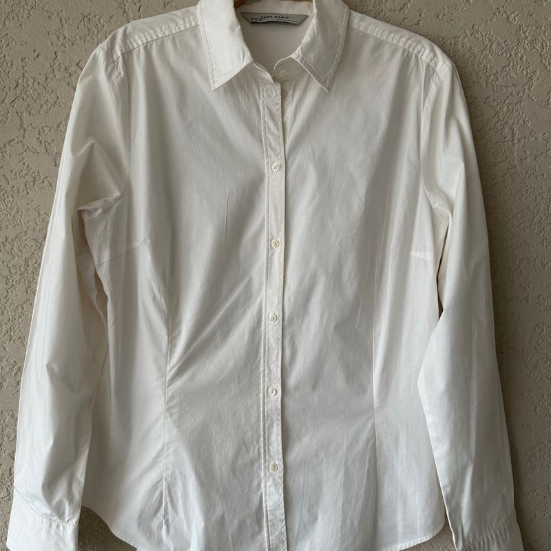 Camisa feminina sale zara