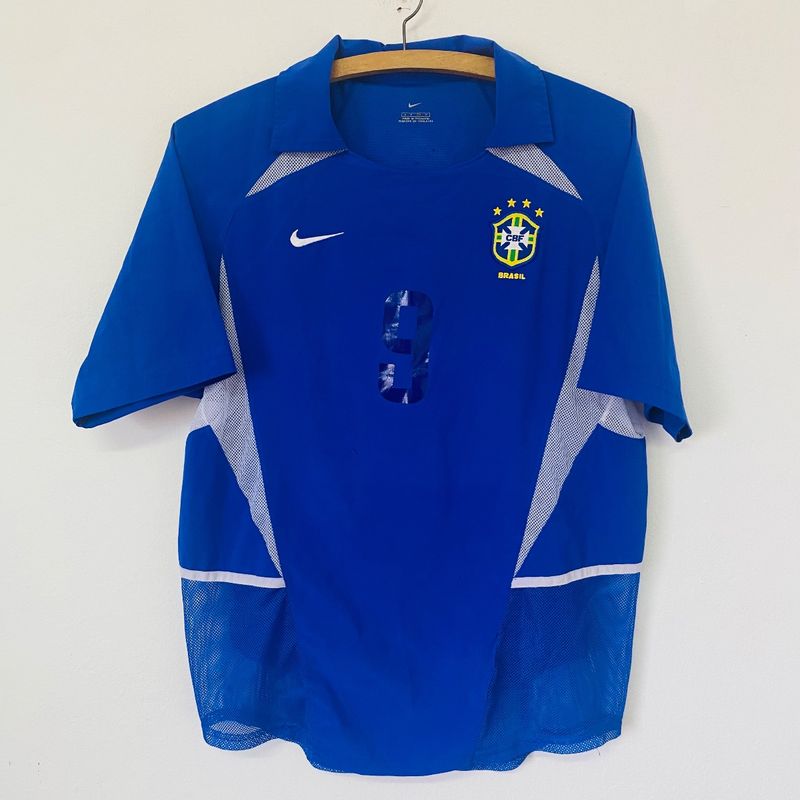 Camiseta retro Brasil 2002 (Ronaldo) #INSTACAMISETAS #camisetss