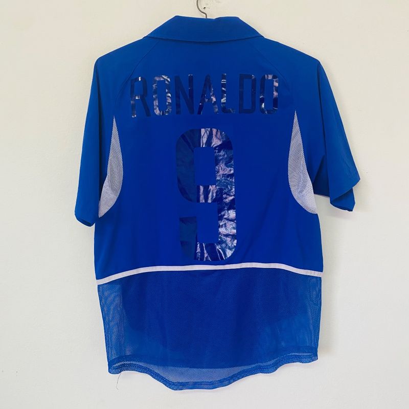 Camisa Brasil Copa 2002 Ronaldinho #11 Duplo Tecido Original | Roupa  Esportiva Masculino Nike Usado 85706647 | enjoei
