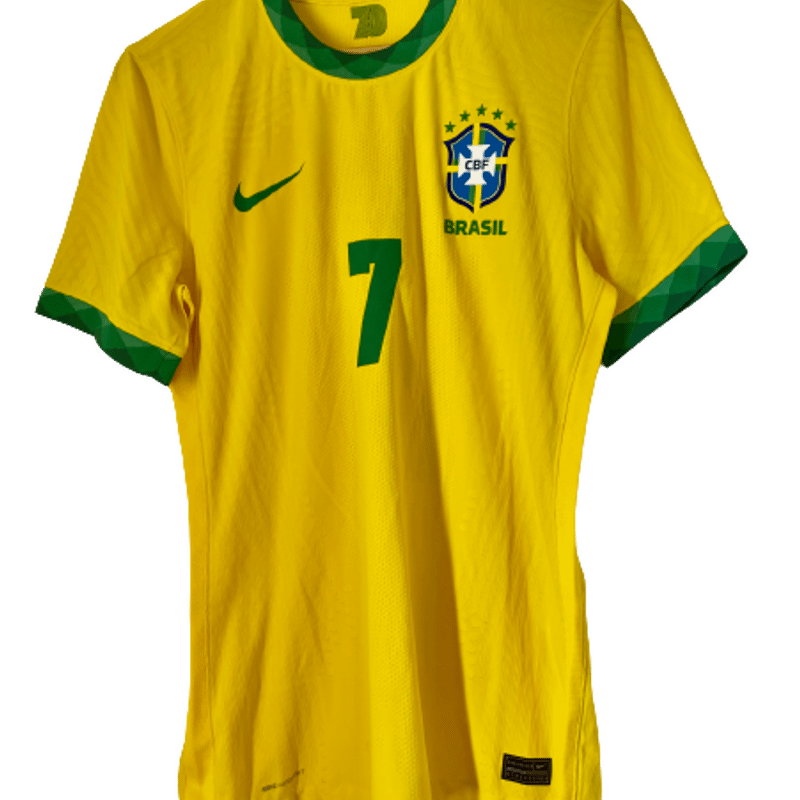 Camisa de time de futebol Brasil Lucas Paqueta #7 Replicas 1º