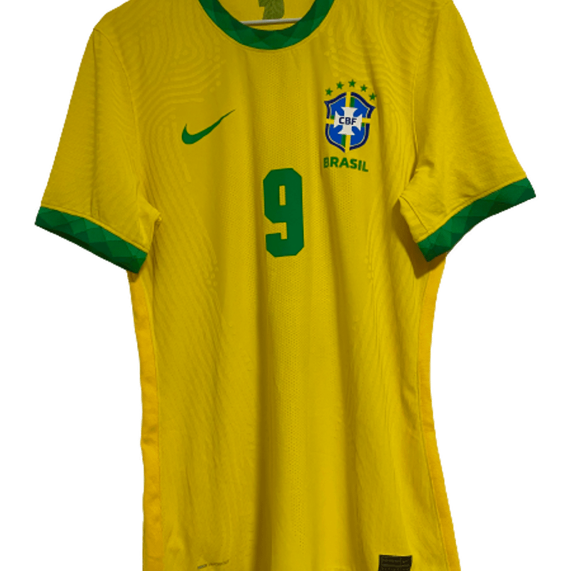 Camisa Brasil 2021/22 Pedro #9 de Jogo Autografada, Roupa Esportiva  Masculino Nike Usado 82968639