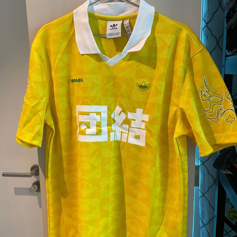 Camisa Brasil Adidas Originals Importada Camiseta Masculina Adidas  Originals Nunca Usado 90613599 enjoei