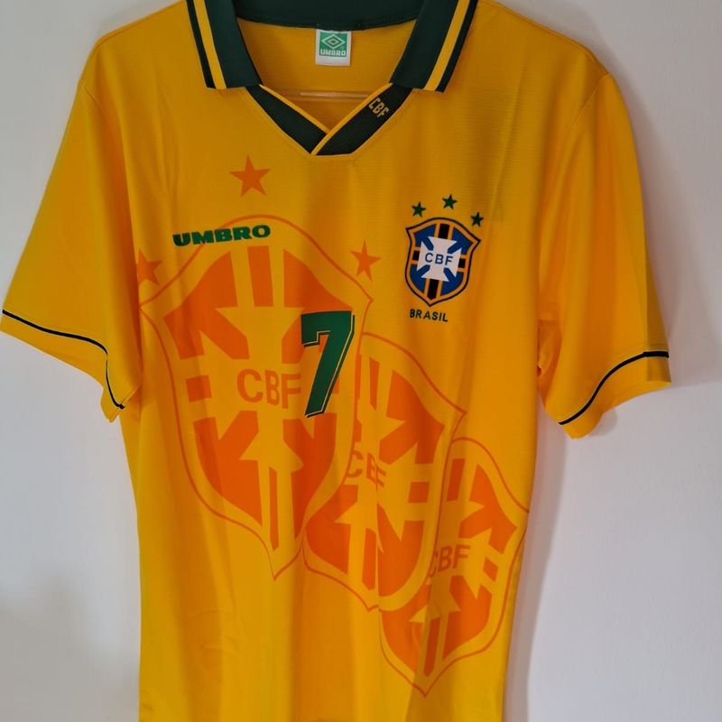 Camisa Brasil Copa 94 Bebeto | Umbro Nunca Usado 101076930 | enjoei