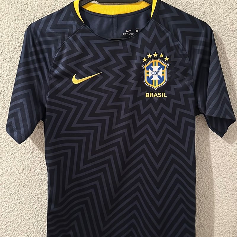 Camisa Brasil Feminina Tamanho P, Camisa Feminina Nike Usado 88256328