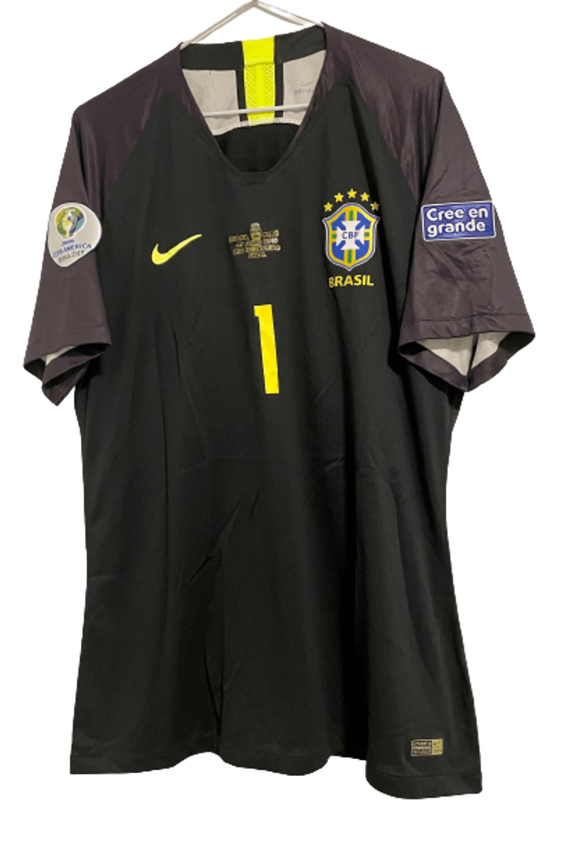 Camisa Brasil Final Copa América 2019 T. Silva Modelo Jogo, Roupa  Esportiva Masculino Nike Usado 92945245
