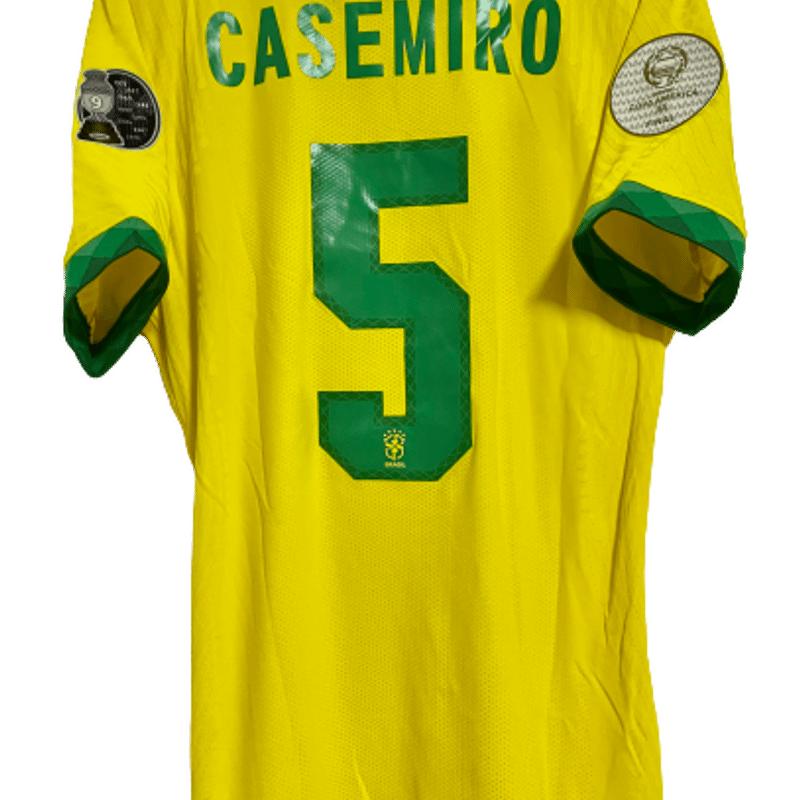 Camisa Brasil Final Copa América 2021 Casemiro 5 Modelo Jogo | Roupa  Esportiva Masculino Nike Nunca Usado 85116933 | enjoei