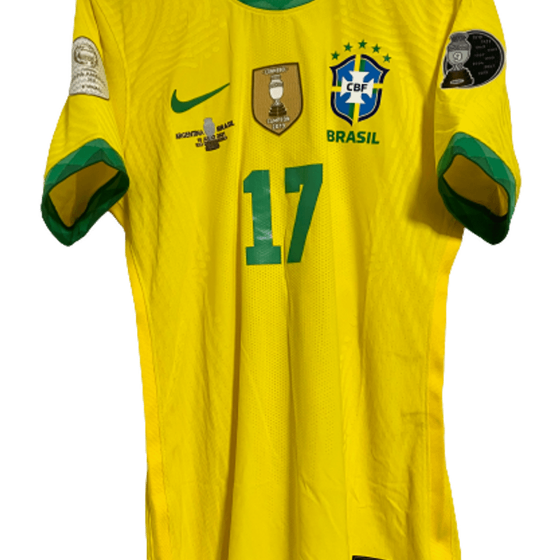 Camisa Brasil Final Copa América 2019 T. Silva Modelo Jogo, Roupa  Esportiva Masculino Nike Usado 92945245