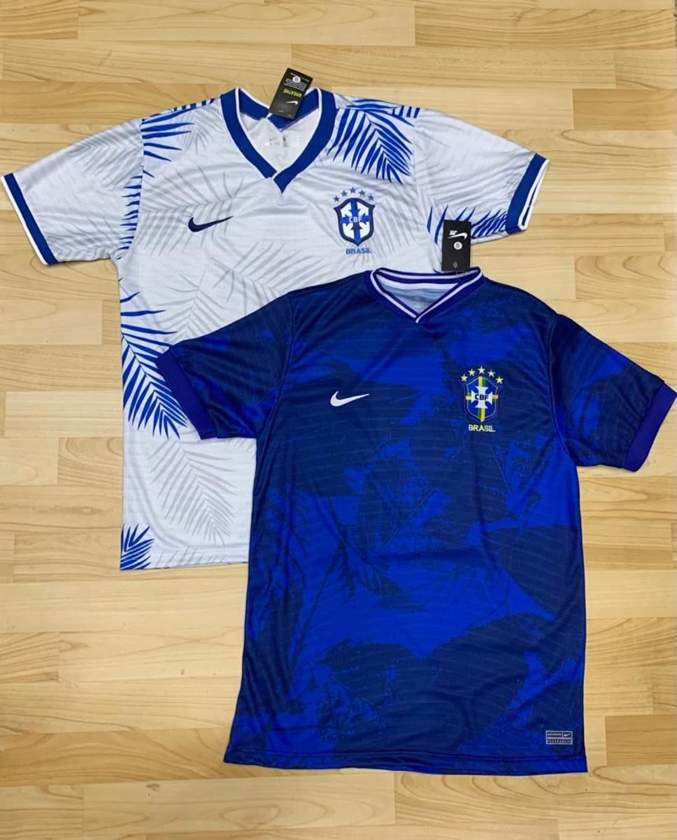 Camisa Brasil Branca/ Camiseta Brasil Folha Branca/ Camisa Brasil 2022, Roupa Esportiva Masculino Nunca Usado 72290430