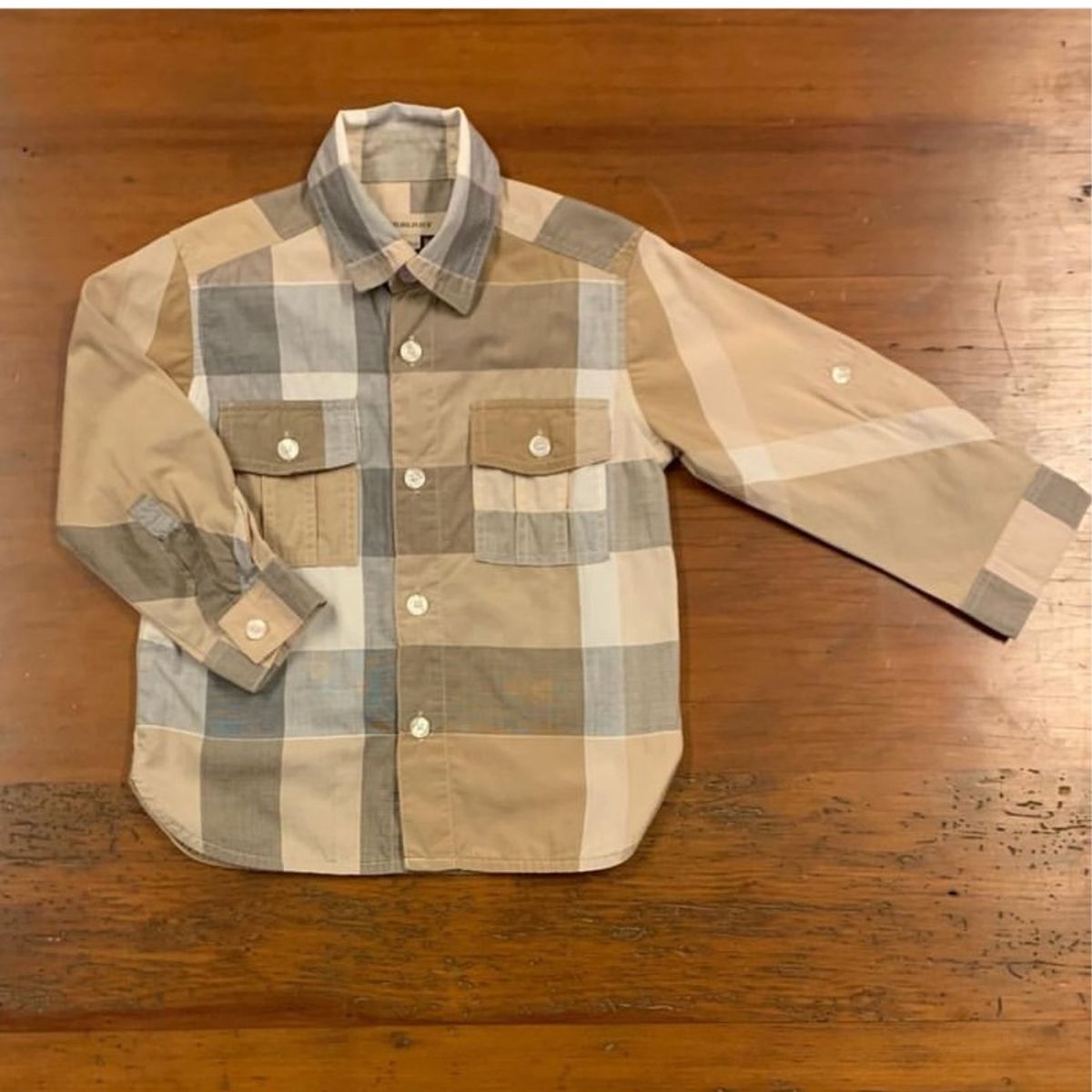 Camisa best sale burberry bebe