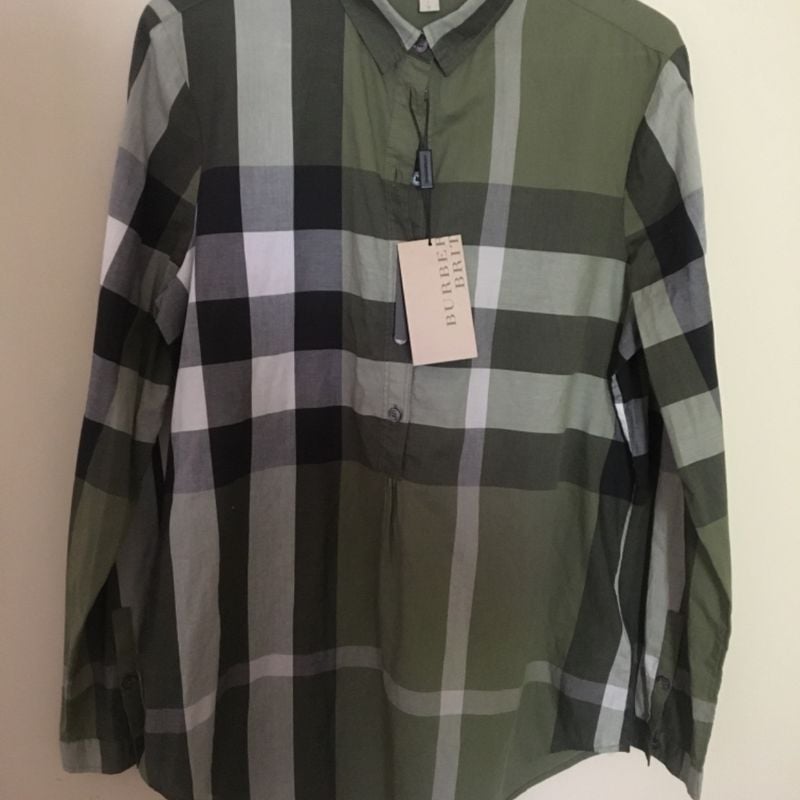 Camisa burberry feminina original hotsell