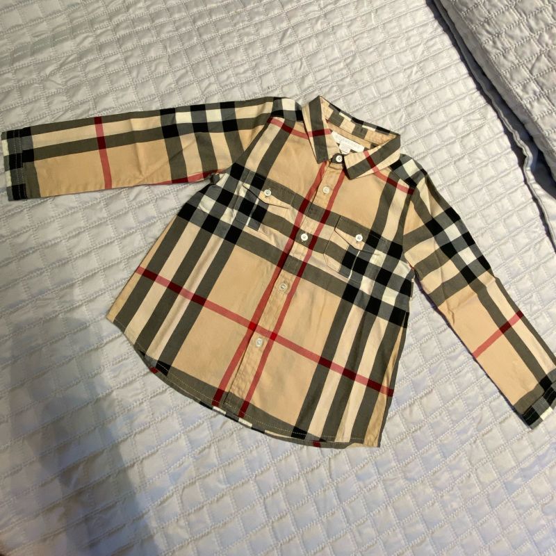 Camisa burberry infantil clearance usada