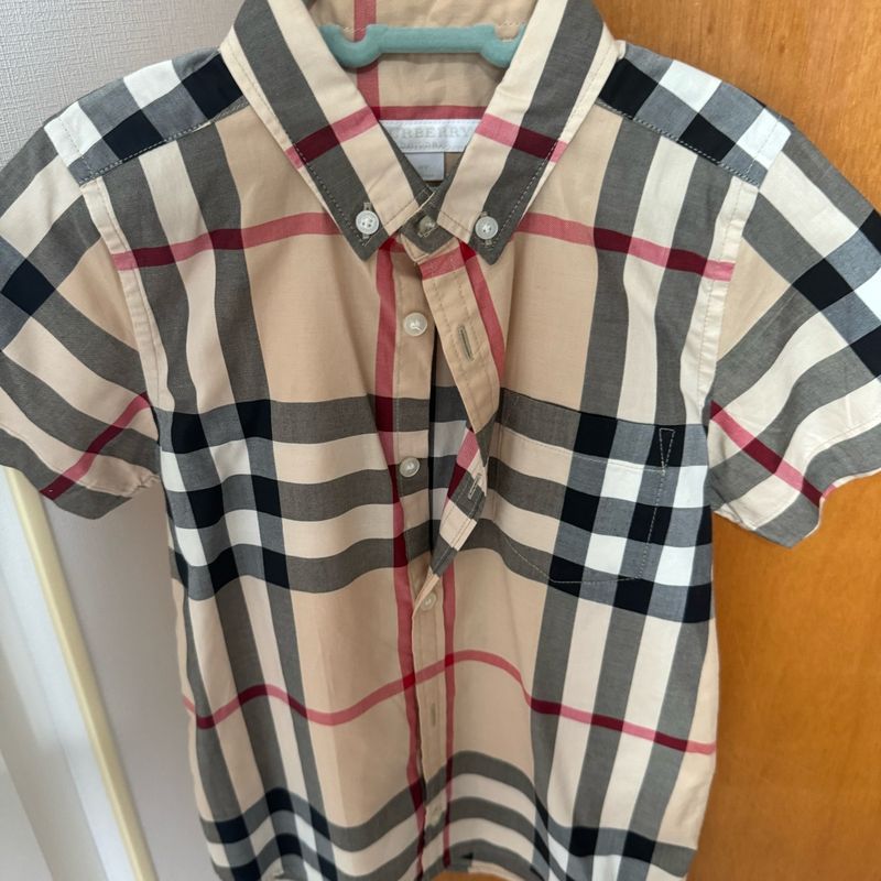 Camisa hotsell burberry infantil