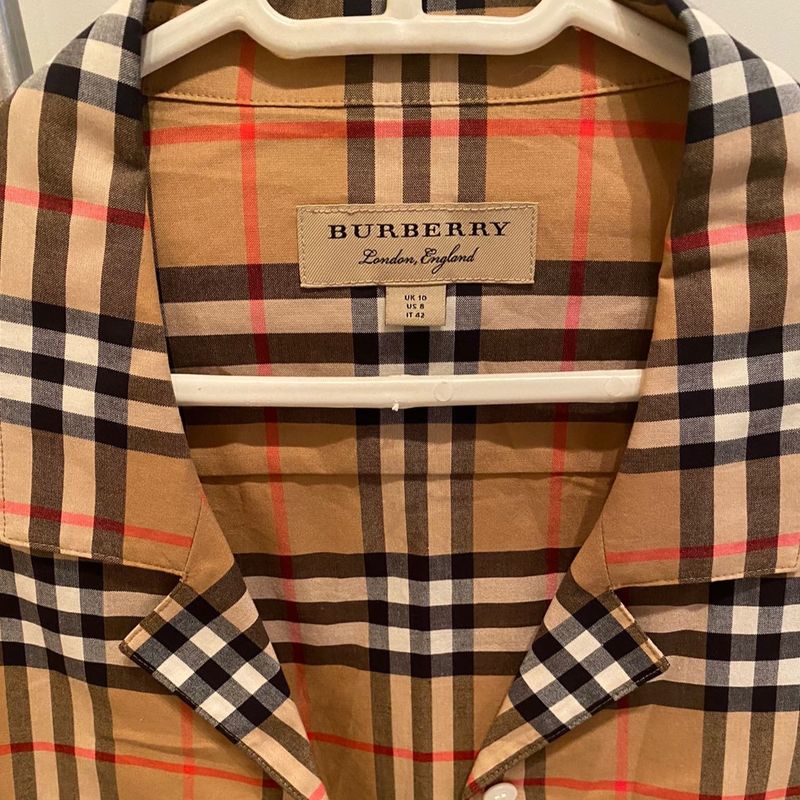 Camisa burberry feminina original hotsell