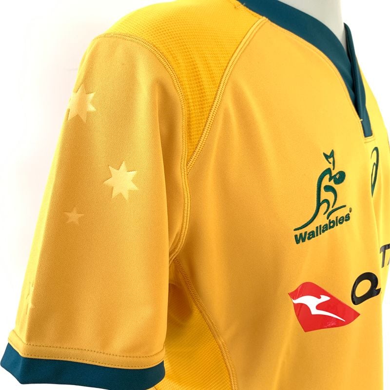 Camisa Camiseta Asics Austrália Rugby Team Seleção Australiana