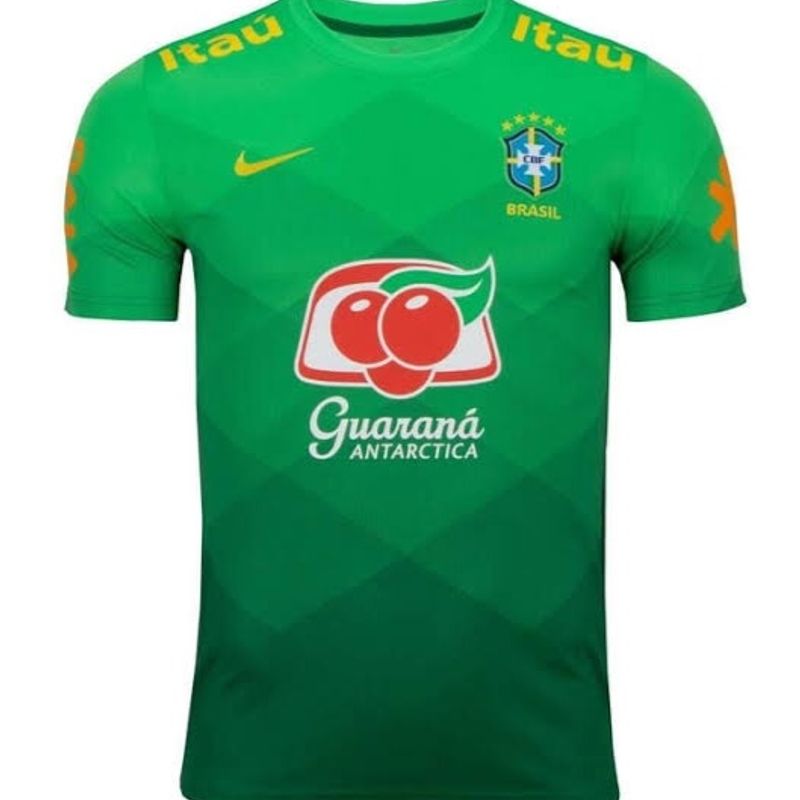 Camisa do Brasil 2020 nike polo -amarela