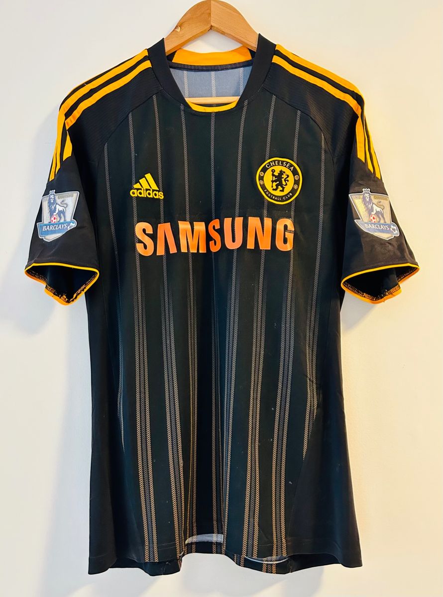 ウェア adidas CHELSEA DROGBA #11 Camisa Chelsea 2010/11 Drogba #11 Uniforme 2 Premier League