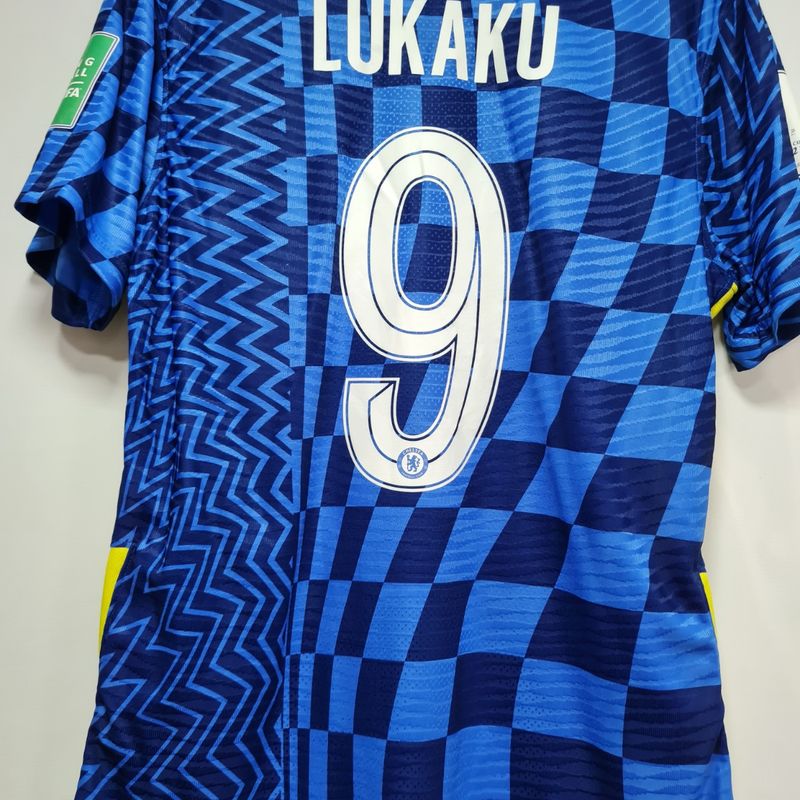 Camisa Chelsea Home 21-22 G Lukaku 9 | Nunca Usado 89564529 | enjoei