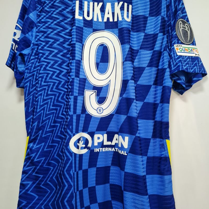 Camisa Chelsea Home 21-22 Gg Modelo Jogador Lukaku 9 | Nunca Usado