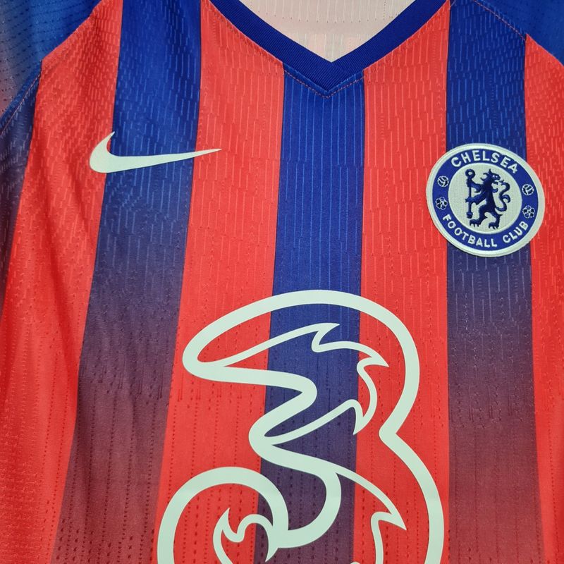 Chelsea FC KANTÉ 7 Mサイズ 20-21 優勝シーズン Camisa Chelsea Third 20-21 Modelo Jogador M Kante 7 | Usado