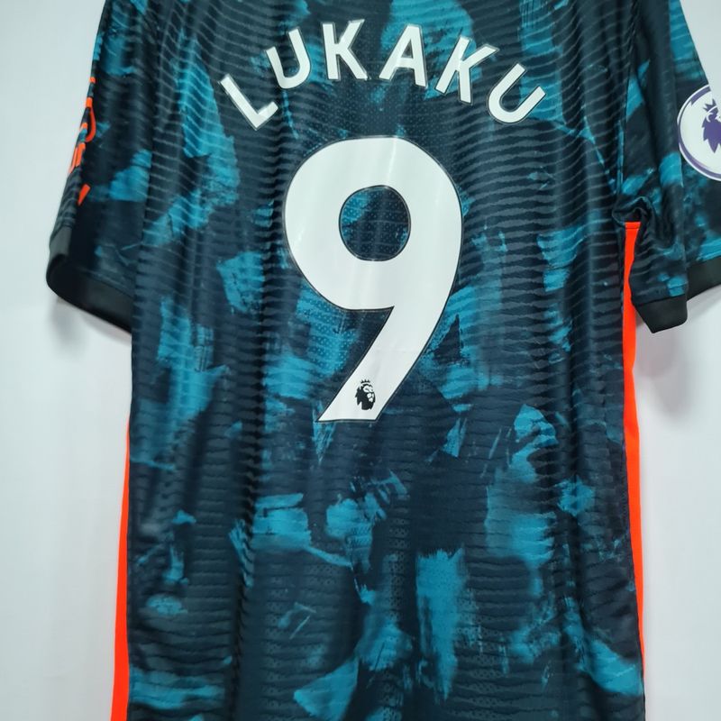 Camisa Chelsea Third 21-22 G Modelo Jogador Lukaku 9 | Nike Nunca