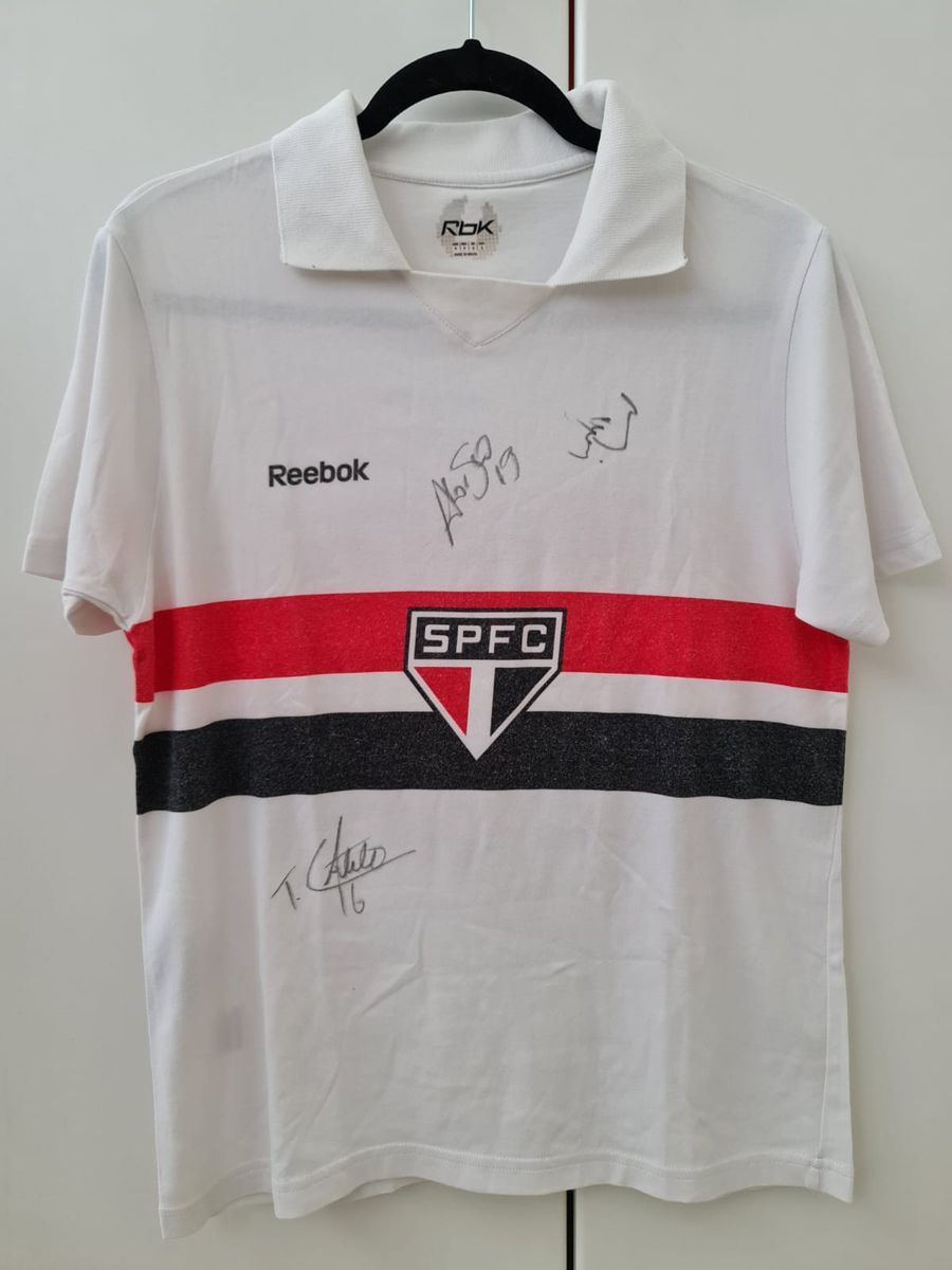 Camisa Comemorativa do Spfc Ao Raí - com Autógrafos do Muricy, Aloísio ...