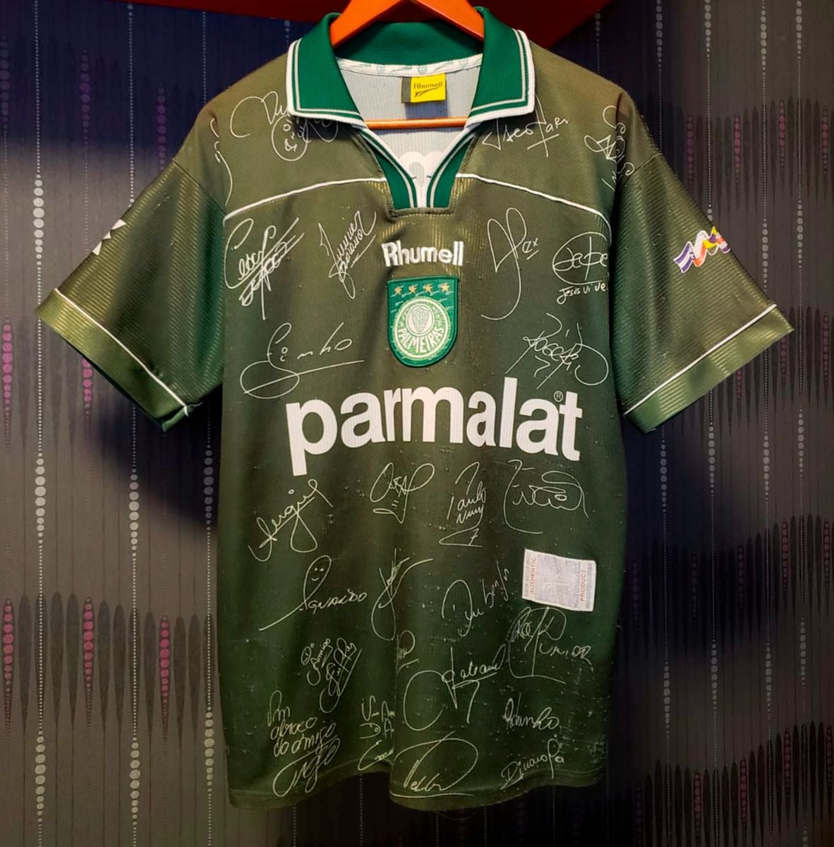 Camisa Comemorativa Palmeiras do Título da Libertadores 1999 Rhumell ...